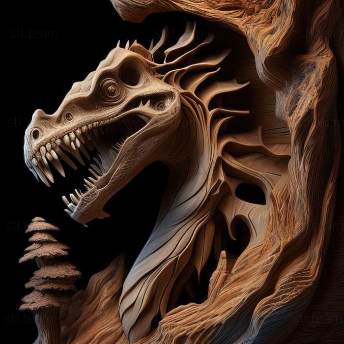 3D model Dinotrema cavernicola (STL)